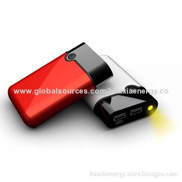 Portable Power Banks with 7,800mAh Capacity, Smart Chips